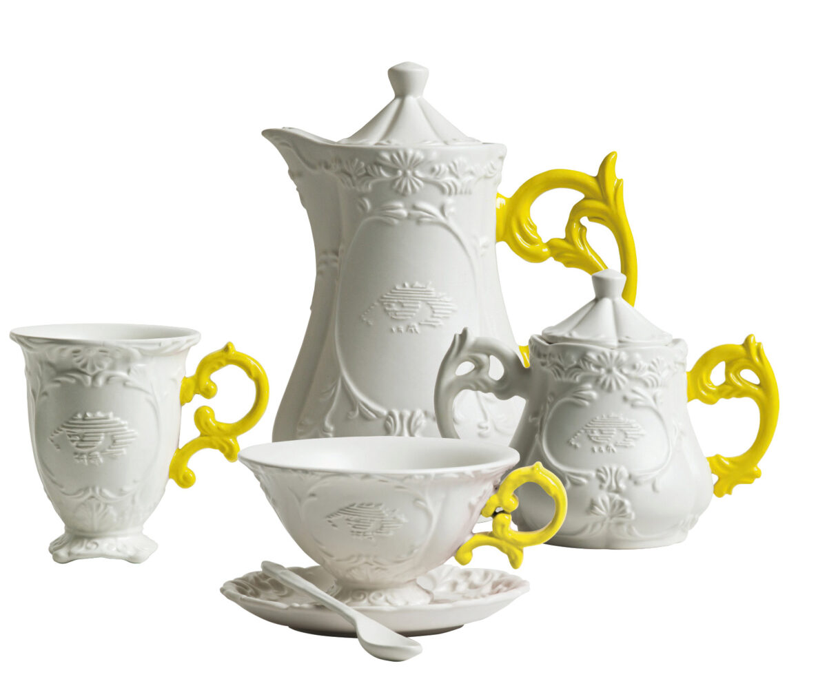 I-Sugar Bowl with Yellow Handle - Image 3