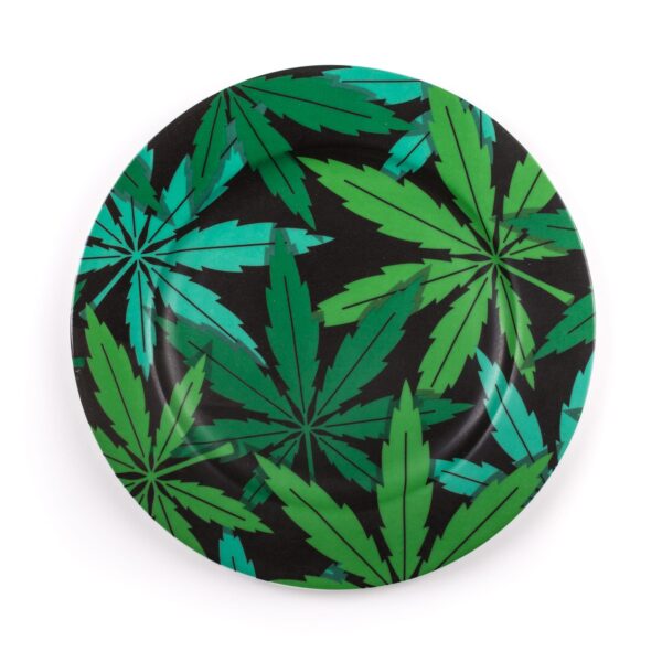 STUDIO JOB - BLOW "WEED" Porcelain Plate