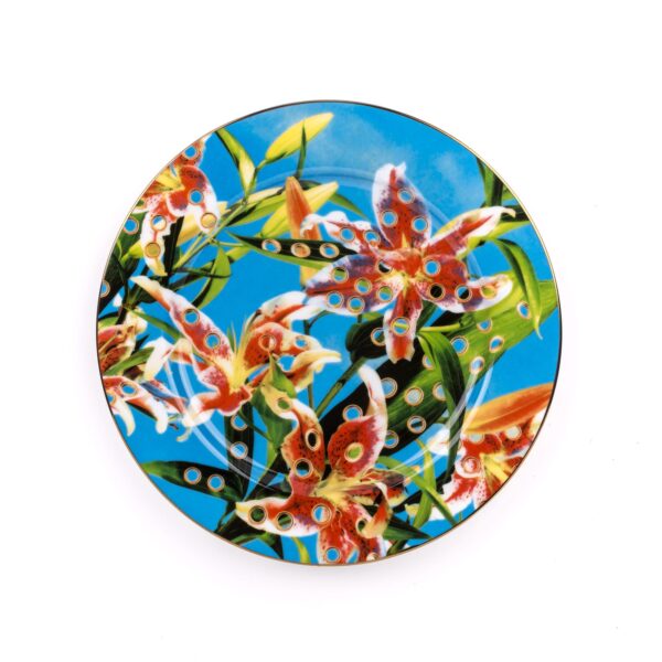 TOILETPAPER NEW Porcelain Plate 'FLOWERS'