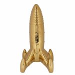 My Gold Spaceship - in Porcelain