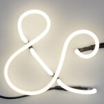 Neon Art Letter Lamp "&"