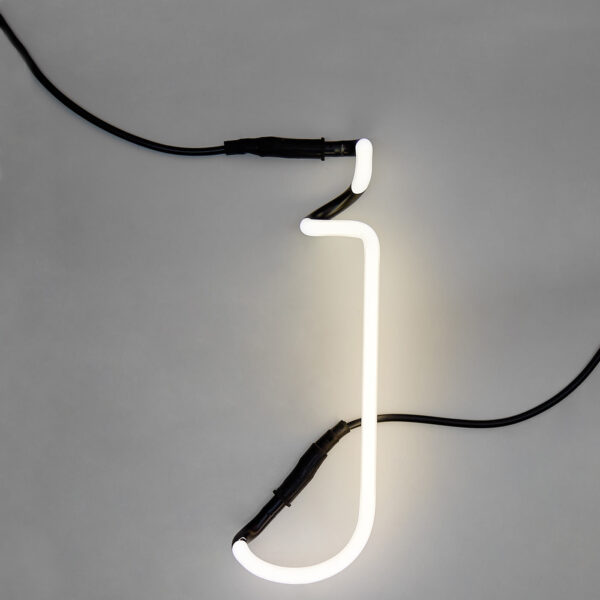 Neon Art Letter Lamp "j"