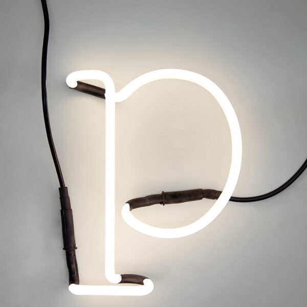 Neon Art Letter Lamp "p"
