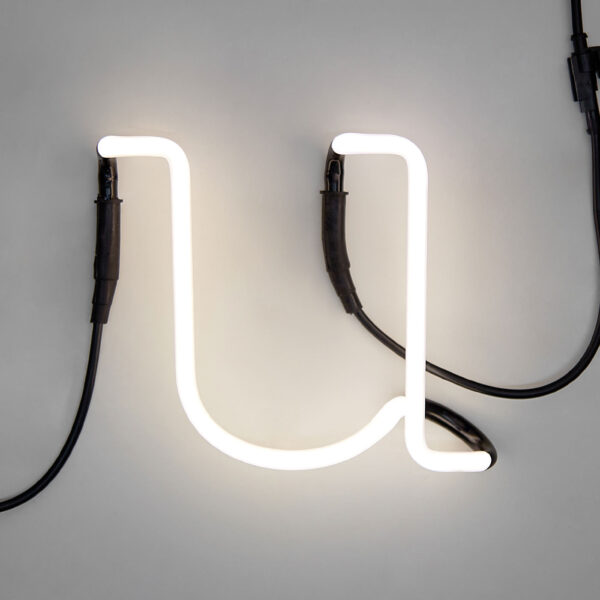 Neon Art Letter Lamp "u"