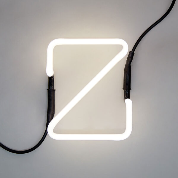 Neon Art Letter Lamp "z"