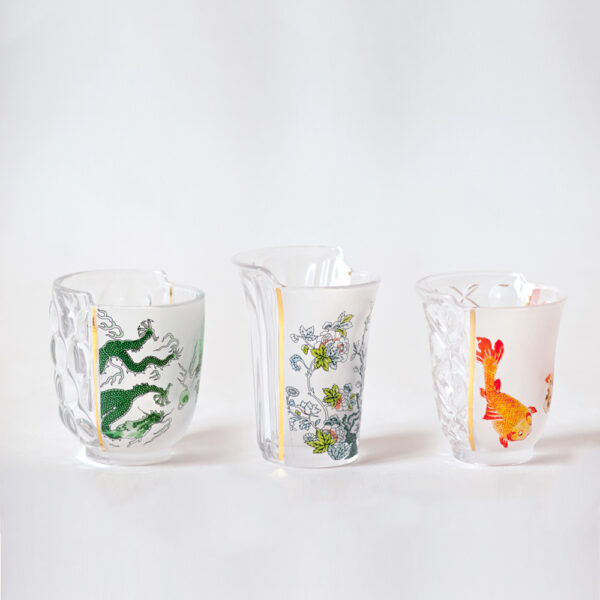 Hybrid Aglaura drinking glasses