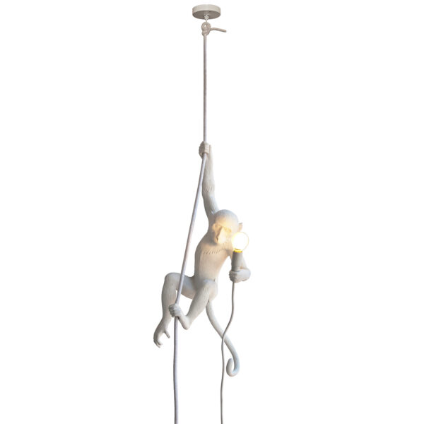 Monkey Lamp with Rope