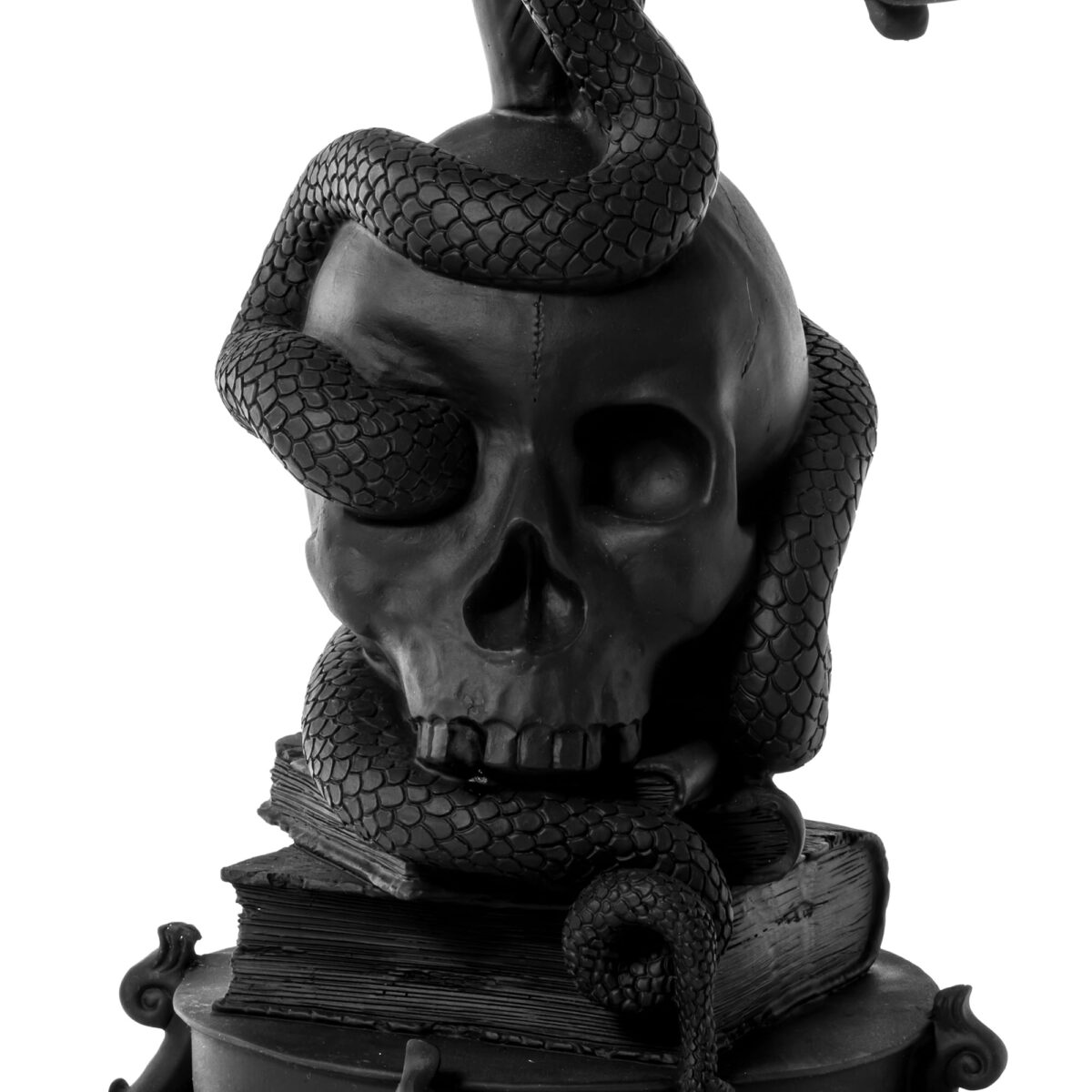 Giant Burlesque  The Life Logic Candelabra Black Skull - Image 3