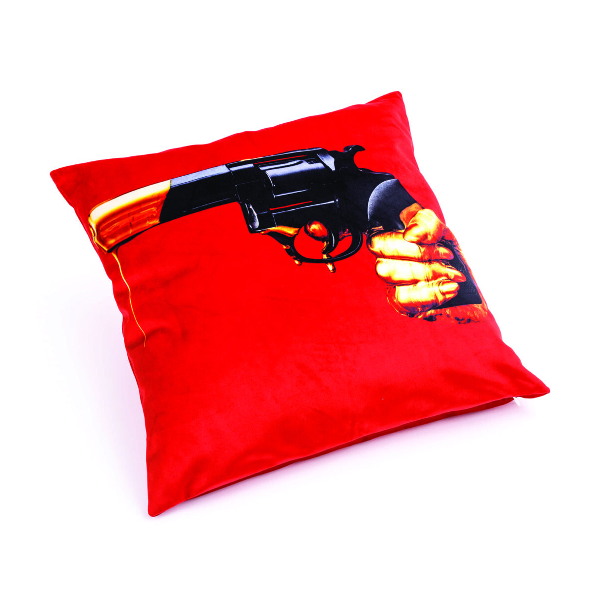 TP CUSHION WITH PLUME PADDING "REVOLVER" Cm.50x50 - Image 2