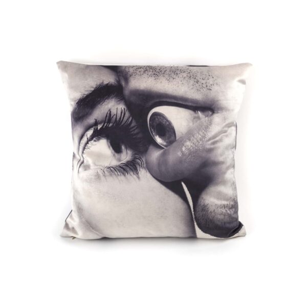 TP CUSHION WITH PLUME PADDING "EYE & MOUTH" Cm.50x50