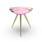 TP Side Table 'PINK LIPSTICKS'