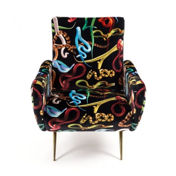 TOILETPAPER Armachair 'SNAKES'
