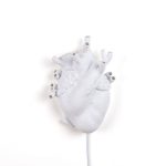 HEART LAMP in PORCELAIN