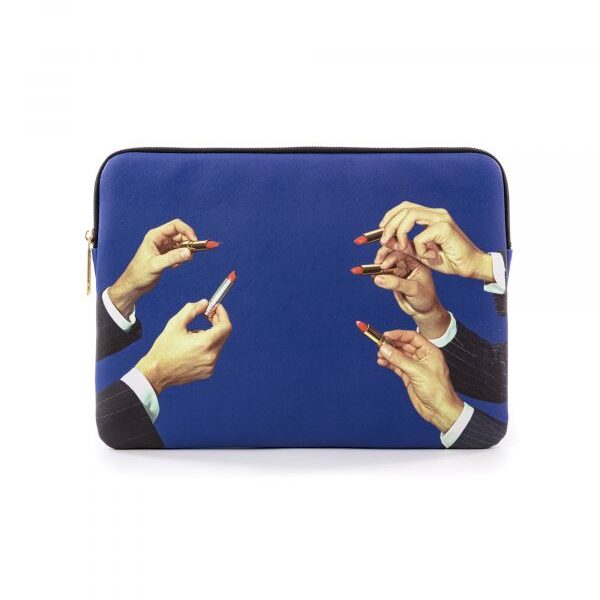 TP PU Laptop Bag 'LIPSTICKS'
