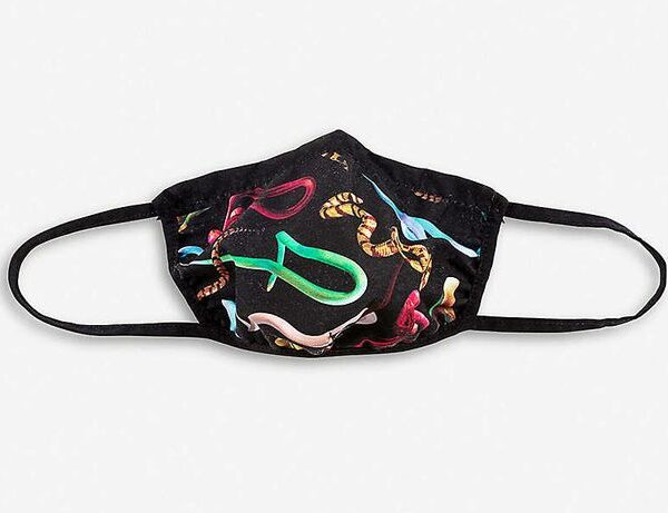 TOILETPAPER FACE MASK 'SNAKES' Size M/L