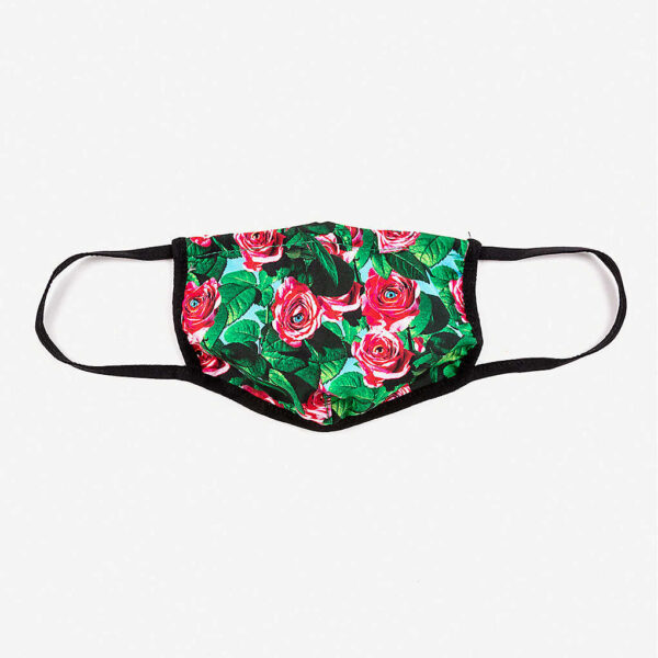 TOILETPAPER FACE MASK 'ROSES' Size M/L