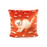 TP Cushion With Plume Padding 'KITTEN' Cm.50x50