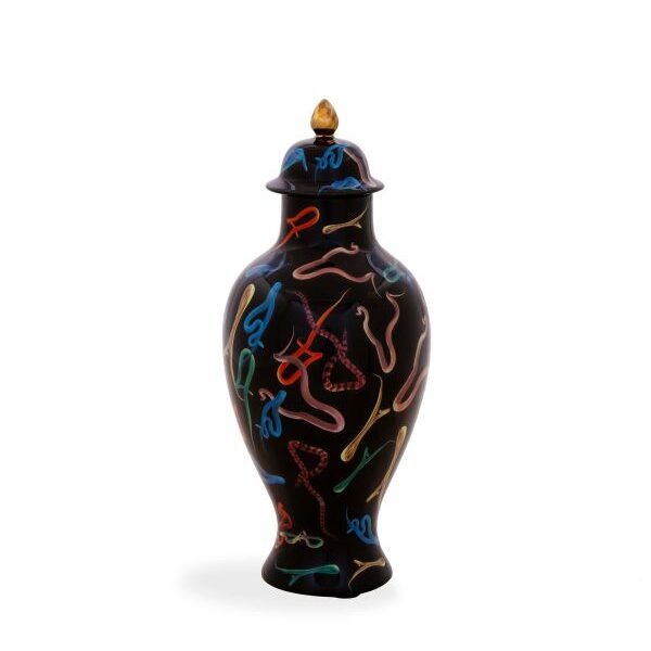 TOILETPAPER Porcelain Vase 'SNAKES'