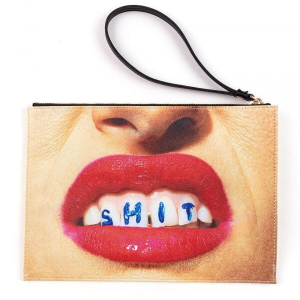 TP Hand Bag In PU 'SHIT'