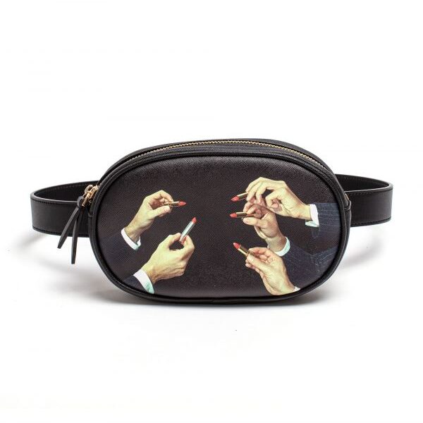 TOILETPAPER Waist Bag 'LIPSTICKS'