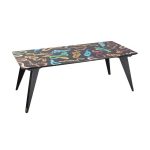 TP RECTANGULAR TABLE Cm 205X90 H.74.5 SNAKES