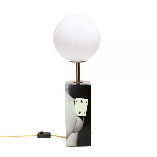 TP Table Lamp 'TWO OF SPADES'