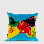 TP CUSHION With Plume Padding 'VEGETABLES' Cm.50x50