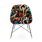 TOILETPAPER Padded Chair 'SNAKES'