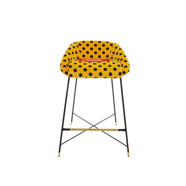 TOILETPAPER Padded Stool 'SHIT'