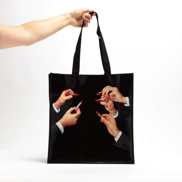 TP Grocery Bag 'LIPSTICKS'
