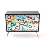 TP Chest of Two Drawers 'SNAKES'