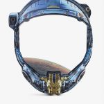 Shaped Mirror  'SPACE COWBOY'