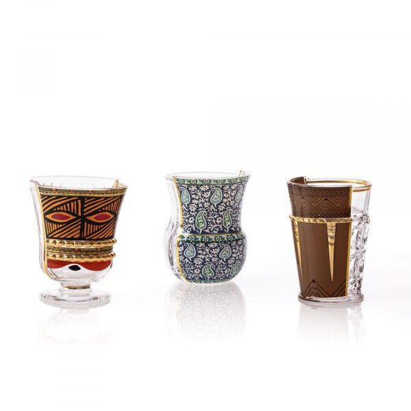 NEW HYBRID 'RODINIA' Set of 3 glasses