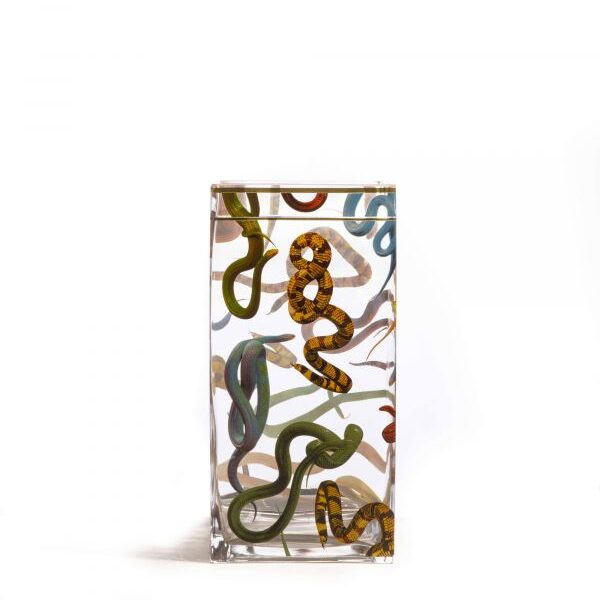 TP Glass Vase Large 'SNAKES'